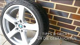 Gebrauchte Reifen / Alufelgen kaufen Tipp's & Trick's