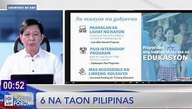 KBP Presidential Forum | Sen. Ping Lacson's six-year agenda if elected president