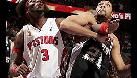 2005 NBA Finals Game 4. Detroit Pistons vs San Antonio Spurs