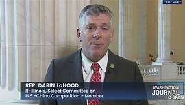 Washington Journal-Rep. Darin LaHood on Government Funding Efforts and U.S.-China Relations