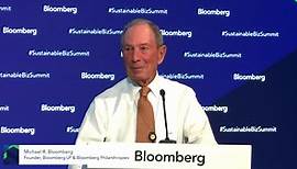 Michael Bloomberg Opens the Sustainable Business Summit