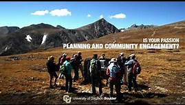 Earn a CU-Boulder Masters of the Environment professional degree