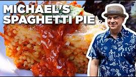 Michael Symon's Spaghetti Pie | Symon Dinner's Cooking Out | Food Network