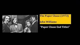 The Paper Chase- End Titles (soundtrack) John Williams
