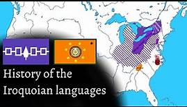 History of the Iroquoian languages (Timeline)