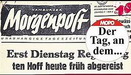 # 70 Der Tag, an dem ... Die Hamburger Morgenpost zum ersten Mal erschien