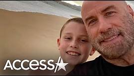 John Travolta Shares Heartwarming Selfie w/ Son Benjamin