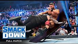 FULL MATCH - Roman Reigns vs. Robert Roode – Tables Match: SmackDown, Jan. 17, 2020
