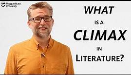 "What is a Climax?": A Literary Guide for English Students and Teachers