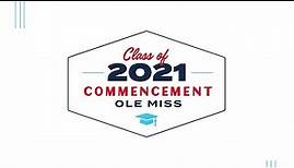 The University of Mississippi's 168th Commencement
