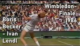 Wimbledon Finale 1986 Boris Becker - Ivan Lendl