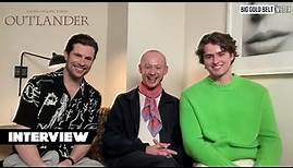 David Berry, John Bell & Charles Vandervaart Interview | Outlander Season 7 (2023)