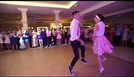 Rock 'n' Roll wedding dance - Monika i Dawid