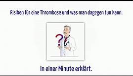 Risiken für eine Thrombose und was man dagegen tun kann