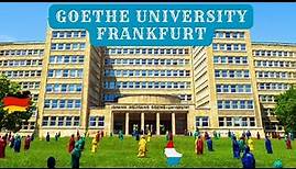 Goethe University Campus Tour in Frankfurt | Study in Germany | All Levels of Education