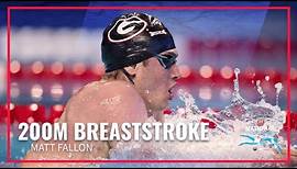 Matt Fallon Goes From 7th to 1st in 200M Breaststroke | 2023 Phillips 66 National Championships