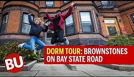 Boston University Dorm Tour: Bay State Road Brownstones