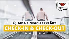 Check-in und Check-out | AIDA einfach erklärt 💡