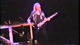 Scorpions Live At Brussels, Belgium 1990 Francis Buchholz Bass Solo
