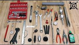 Fahrrad Werkzeug zur Wartung und Reparatur - Grundausstattung & Spezialwerkzeuge