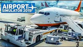 AIRPORT SIMULATOR 2019 #1: Fluggäste per BUS zum Flugzeug bringen! | Flughafen Simulator