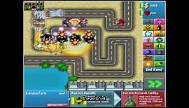 Bloons Tower Defense 4 - Track 1 - Easy - Level 1-132 *NO MISSES*