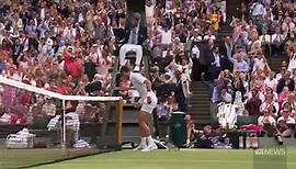 Highlights of Wimbledon men's singles final
