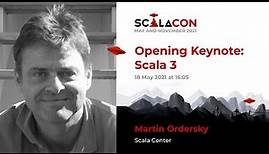 Scala 3 has landed - Martin Odersky