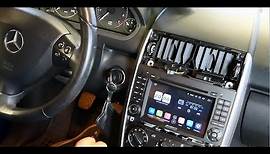 Pumpkin Autoradio Android 8.0 für Mercedes Benz W169 Unboxing und einbau