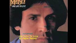 One Life To Live - Wayne Massey
