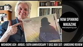 Wishbone Ash Argus 50th anniversary 7 Disc Box Set : Unboxing Review