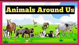 Animals Around Us | Different Types of Animals | ICSE | CBSE | Grade 1 |