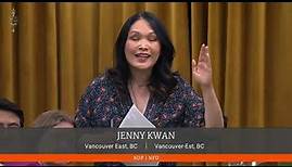 NDP Housing Critic Jenny Kwan Questions Minister on Housing Crisis