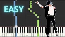 Beat It - Michael Jackson - EASY Piano Tutorial
