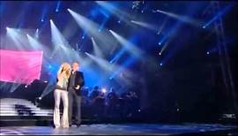 Celine Dion & Garou - Sous Le Vent (Live Acapella Sur Les Plaines DVD) HQ