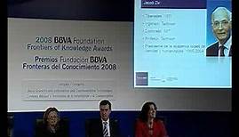 Jacob Ziv, premio Fronteras en Tecnologías de la Información y la Comunicación 2008