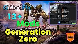 Generation Zero trainer/mods/cheat ez install | Generation Zero | GModFix