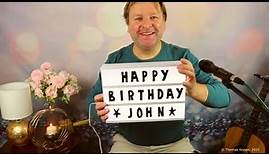 Geburtstagsgrüße für John!
