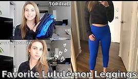 BEST Lululemon leggings you NEED | Try On + Honest Review