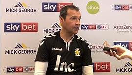 WATCH: Colin Calderwood previews United's trip to Morecambe.