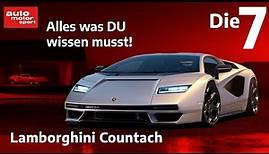 Lamborghini Countach (2021): Die 7 wichtigsten Fakten zum Comeback des Jahres! | auto motor & sport