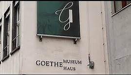 Frankfurter Goethe Haus & Deutsches Romantik Museum, Frankfurt am main, Deutschland Rundreise 04/23