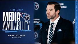 Brian Callahan Named Titans Head Coach | Media Availability