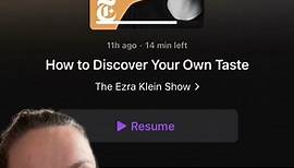 Ezra Klein on how to discover your own taste and the internet monoculture