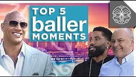 The Rock's Favorite Moments from HBO's "Ballers"