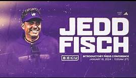 UW Football Head Coach Jedd Fisch Introductory Press Conference