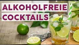5 alkoholfreie Cocktails mit wenigen Zutaten 🍹 | REZEPTE