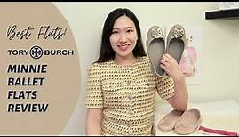 TORY BURCH MINNIE BALLET FLATS REVIEW 2021: SIZING, WEAR & TEAR, PROS & CONS, MOD SHOTS & More!