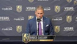 Bruce Cassidy Postgame 10/5