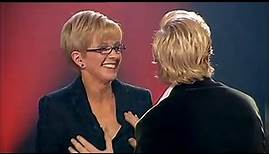 Anne Robinson asks contestant if he wants to feel